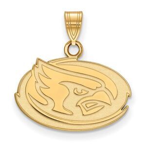 10k Yellow Gold Iowa State Small Pendant